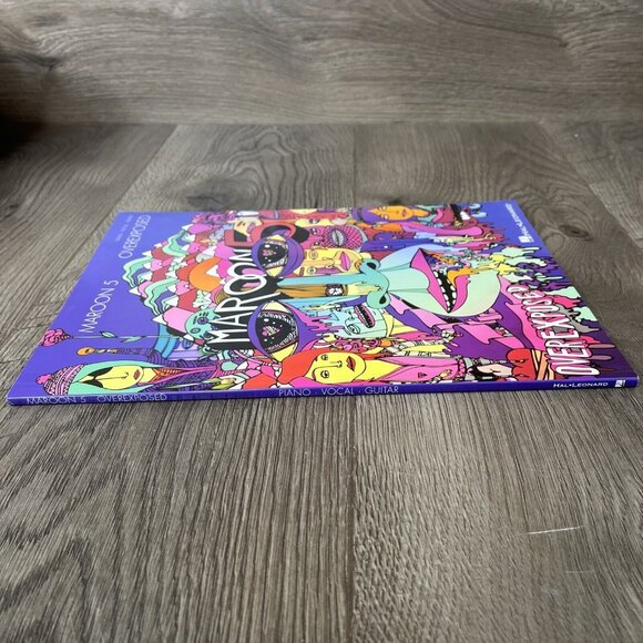 Maroon 5 Overexposed Sheet Music Piano Vocal Guitar Songbook Hal Leonard - Picture 4 of 5